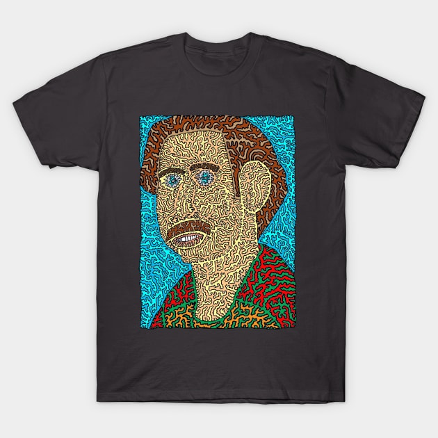 Andy Kaufman - Portrait T-Shirt by NightserFineArts